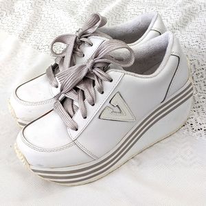 RARE HTF Vintage 90s Platform Sneakers Volatile sz 9 Womens Shoes Retro Style